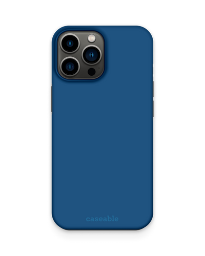 CLASSIC BLUE Premium Handyhülle Apple iPhone 13 Pro Max