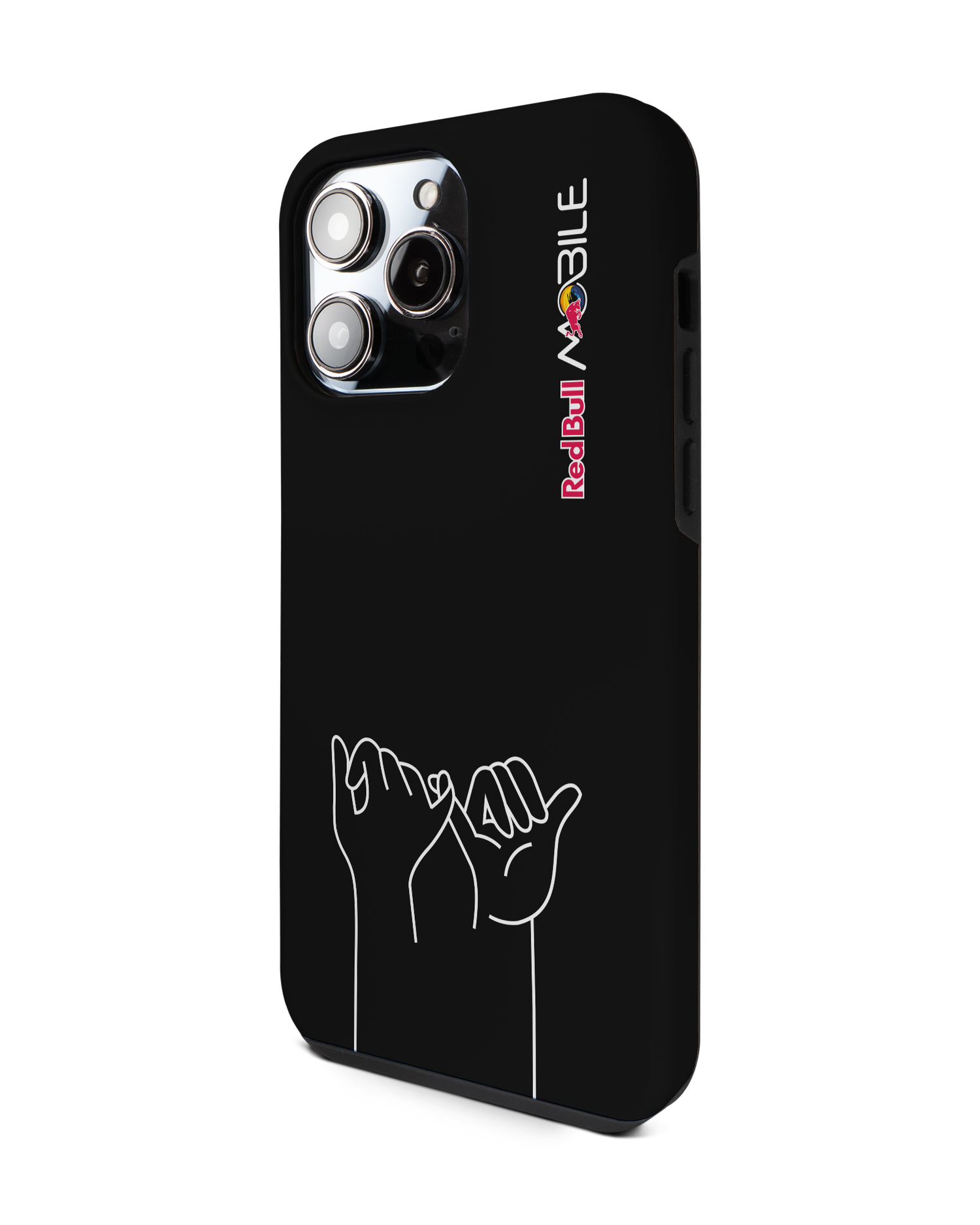 Red Bull MOBILE Black Premium Handyhülle Apple iPhone 14 Pro Max