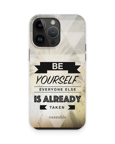 Be Yourself Premium Handyhülle für Apple iPhone 15 Pro Max