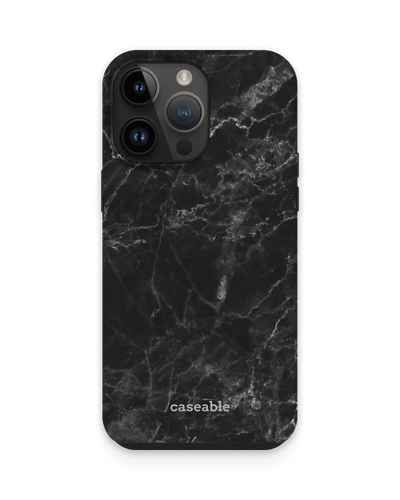 Midnight Marble Premium Handyhülle für Apple iPhone 15 Pro Max