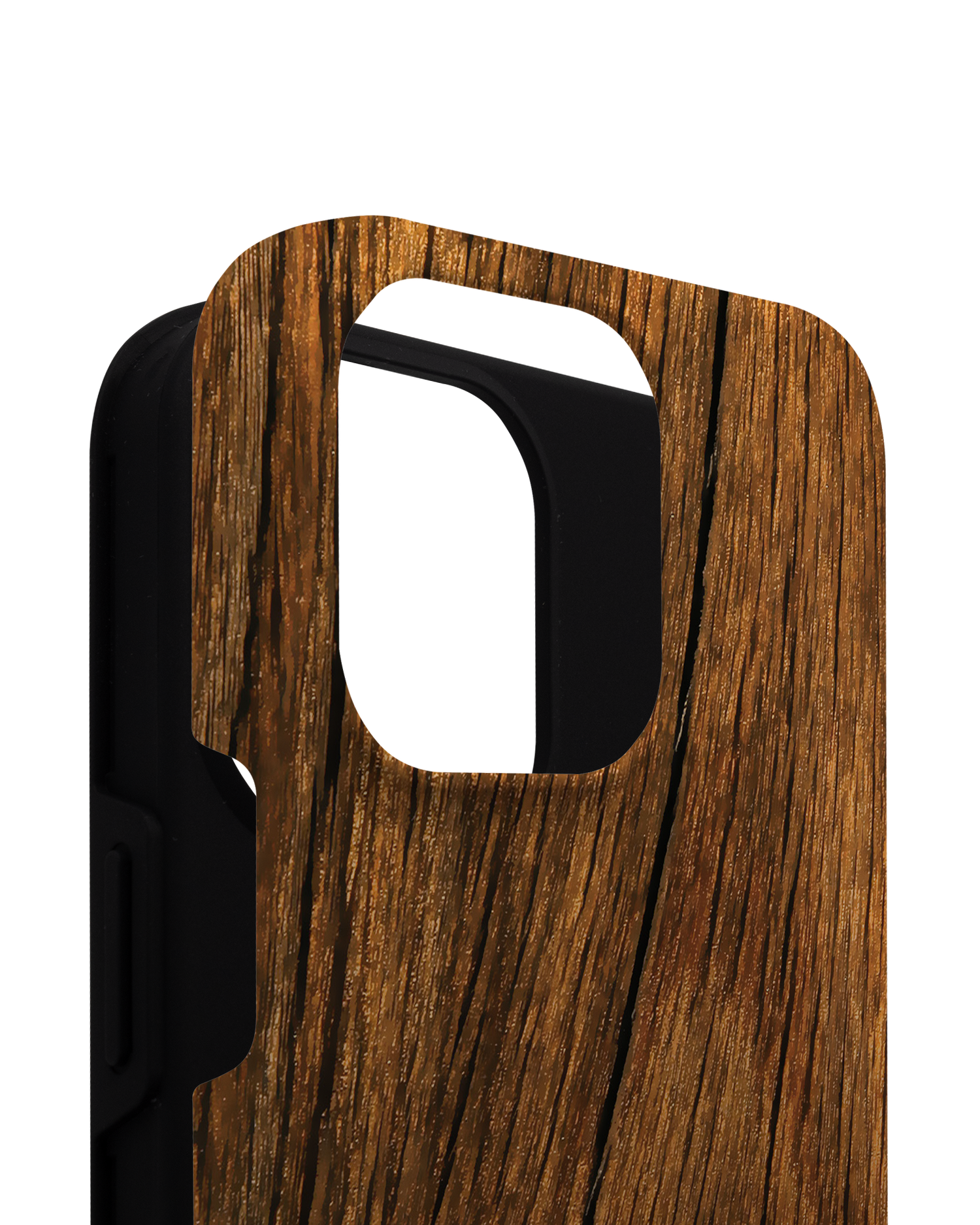 Wood Premium Handyhülle für Apple iPhone 14 Pro Max besteht aus 2 Teilen