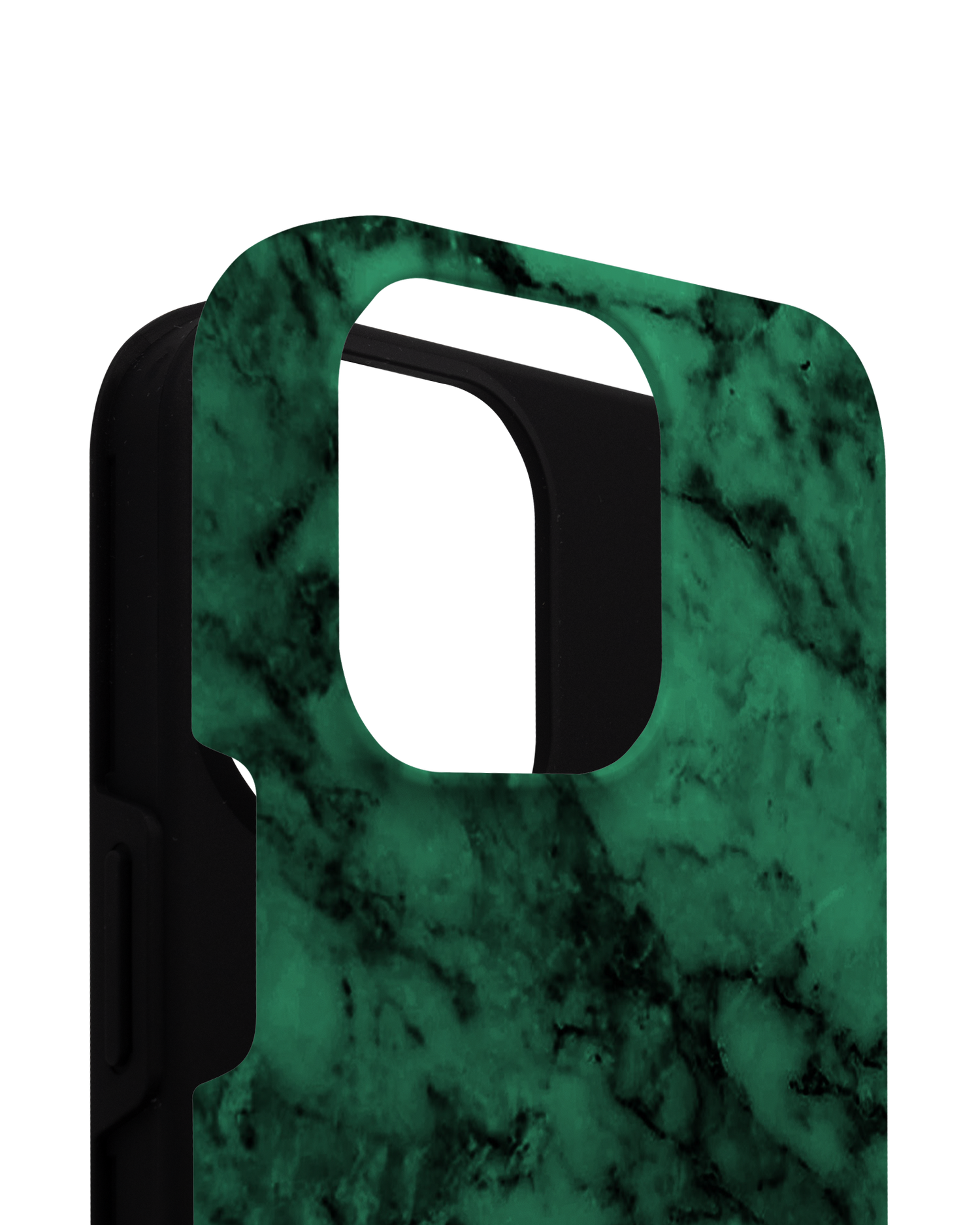Green Marble Premium Handyhülle für Apple iPhone 14 Pro Max besteht aus 2 Teilen