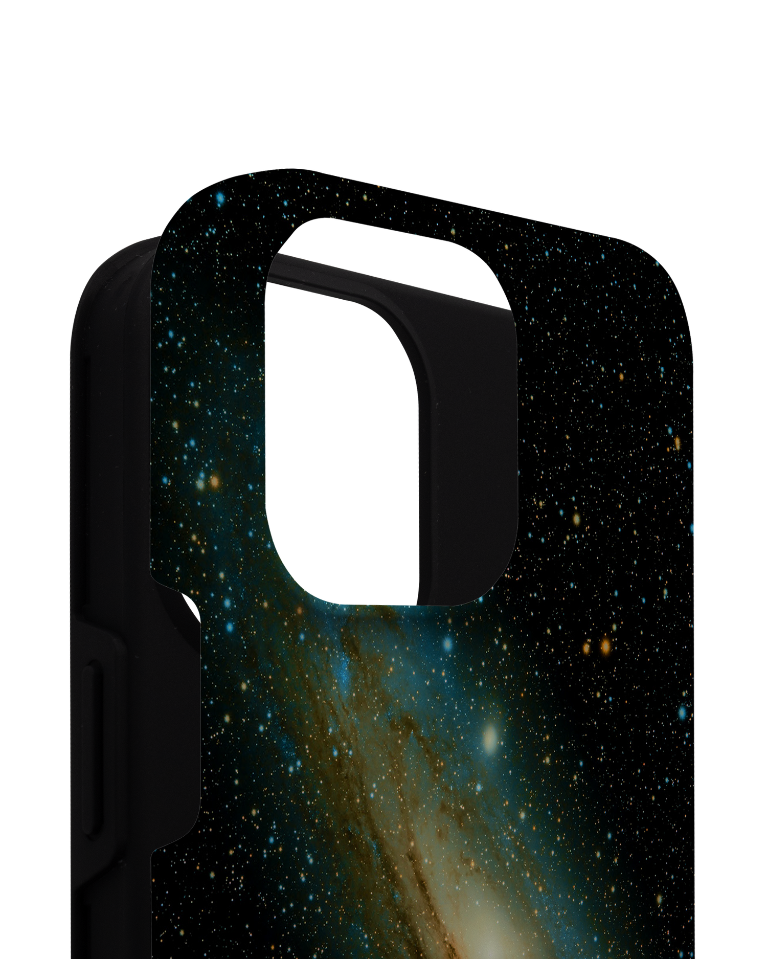 Outer Space Premium Handyhülle für Apple iPhone 14 Pro Max besteht aus 2 Teilen
