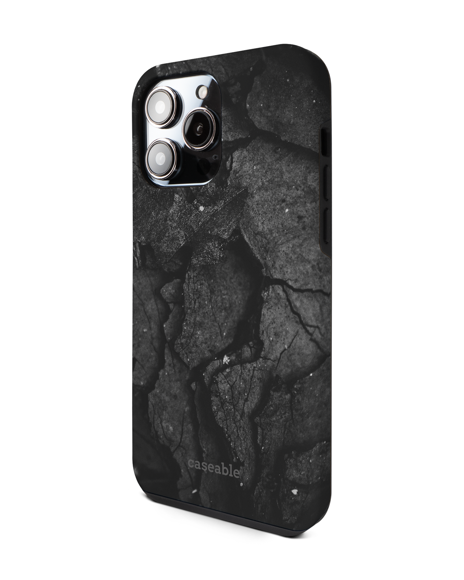 Carbon Premium Handyhülle für Apple iPhone 14 Pro Max: Seitenansicht rechts