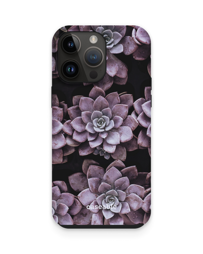 Purple Succulents Premium Handyhülle für Apple iPhone 14 Pro Max