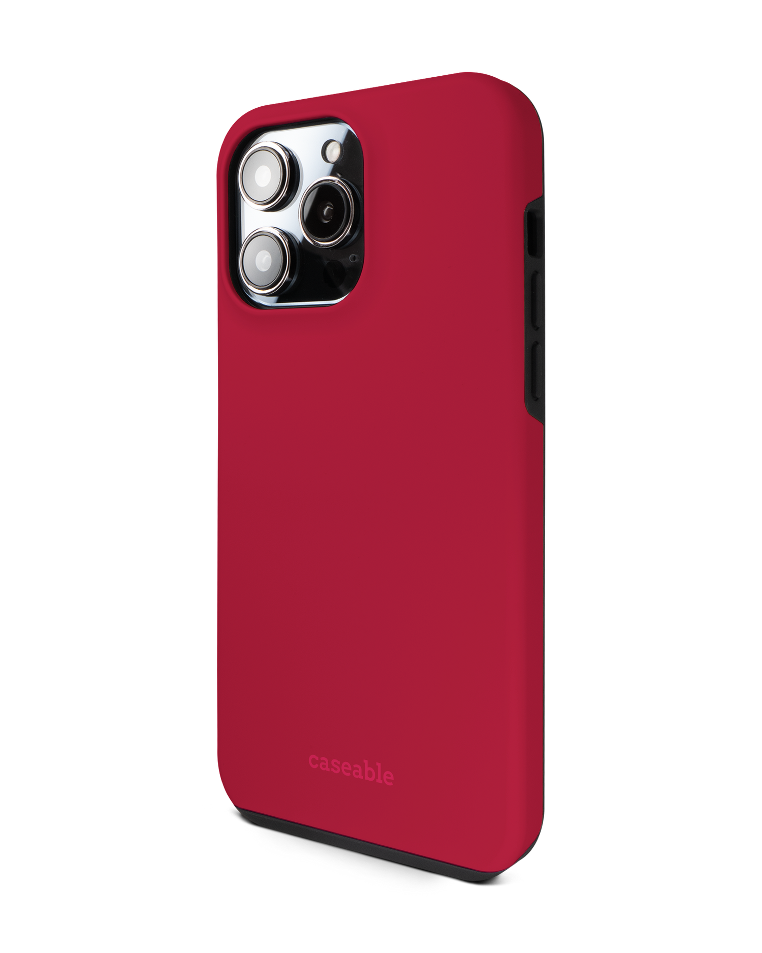 RED Premium Handyhülle für Apple iPhone 14 Pro Max: Seitenansicht rechts