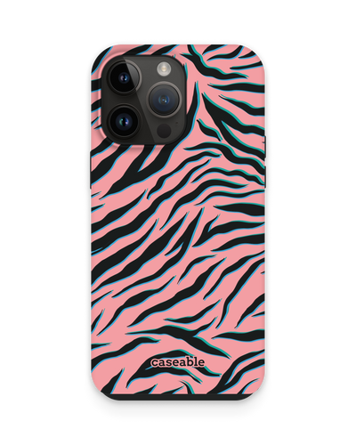 Pink Zebra Premium Handyhülle für Apple iPhone 15 Pro Max