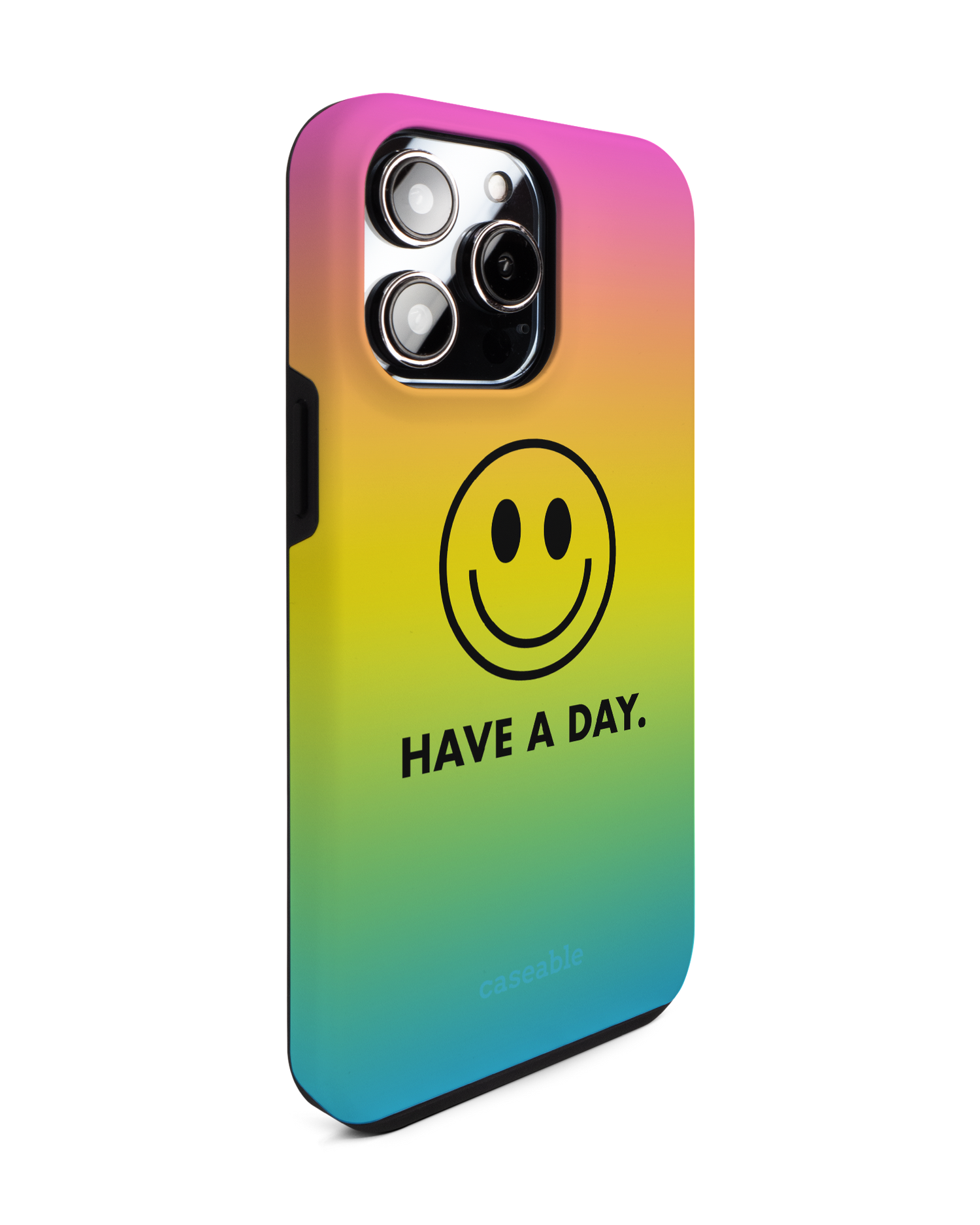 Have A Day Premium Handyhülle für Apple iPhone 14 Pro Max: Seitenansicht links
