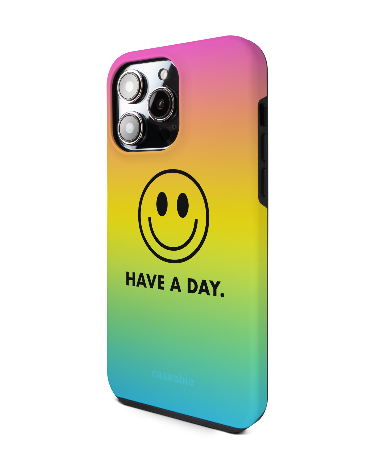 Have A Day Premium Handyhülle für Apple iPhone 14 Pro Max: Seitenansicht rechts