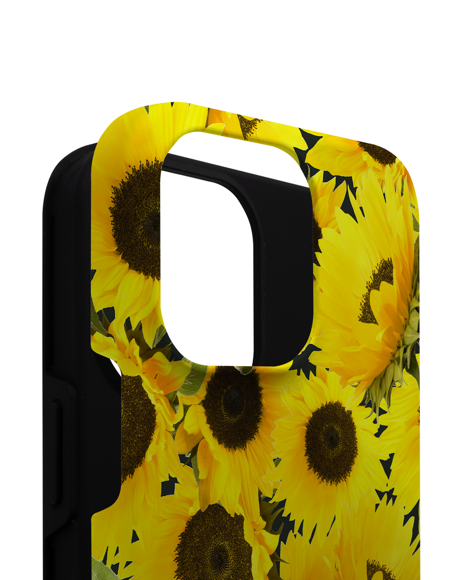 Sunflowers Premium Handyhülle für Apple iPhone 14 Pro Max besteht aus 2 Teilen