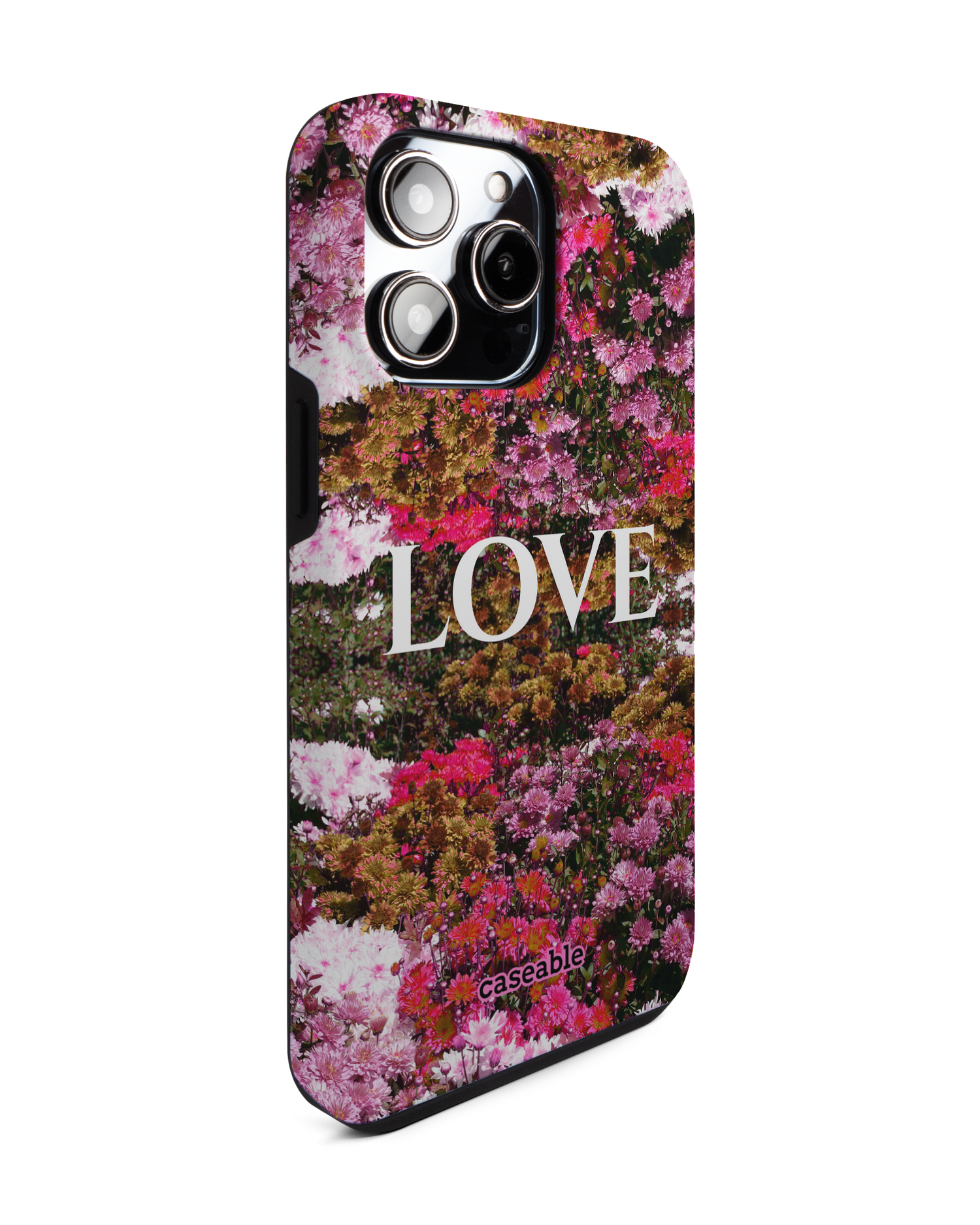 Luxe Love Premium Handyhülle für Apple iPhone 14 Pro Max: Seitenansicht links