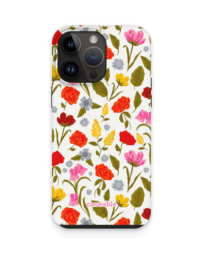 Botanical Beauties Premium Handyhülle für Apple iPhone 15 Pro Max