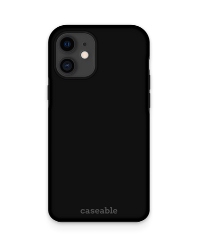 BLACK Premium Handyhülle Apple iPhone 12 mini