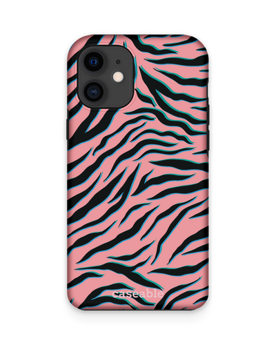 Pink Zebra Premium Handyhülle Apple iPhone 12 mini