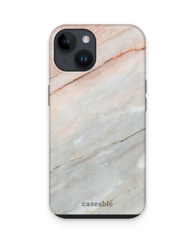 Mother of Pearl Marble Premium Handyhülle für Apple iPhone 14
