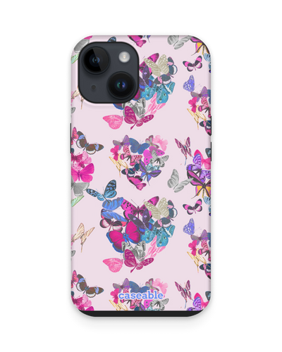 Butterfly Love Premium Handyhülle für Apple iPhone 15