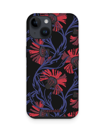 Midnight Floral Premium Handyhülle für Apple iPhone 14