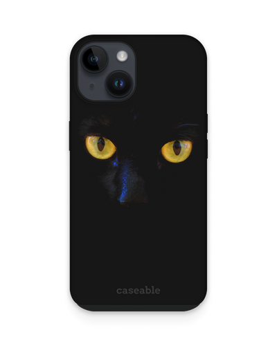 Black Cat Premium Handyhülle für Apple iPhone 15