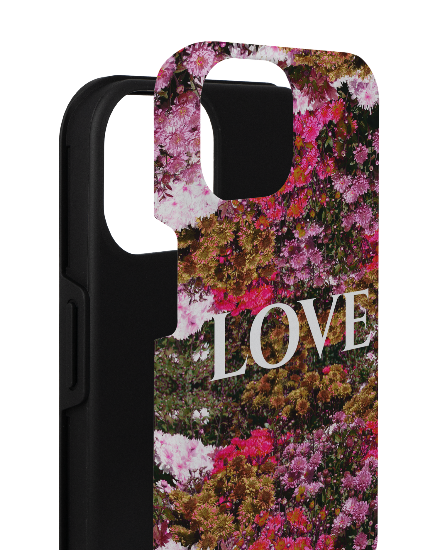 Luxe Love Premium Handyhülle für Apple iPhone 14 besteht aus 2 Teilen