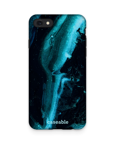 Deep Turquoise Sparkle Premium Handyhülle Apple iPhone 6, Apple iPhone 6s
