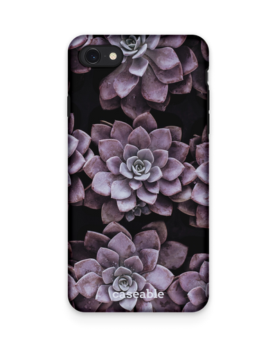 Purple Succulents Premium Handyhülle Apple iPhone 7, Apple iPhone 8, Apple iPhone SE (2020), Apple iPhone SE (2022)