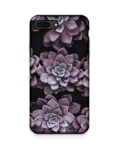 Purple Succulents Premium Handyhülle Apple iPhone 7 Plus, Apple iPhone 8 Plus