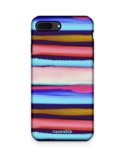 Watercolor Stripes Premium Handyhülle Apple iPhone 7 Plus, Apple iPhone 8 Plus