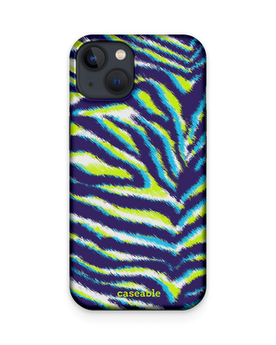 Neon Zebra Premium Handyhülle Apple iPhone 13