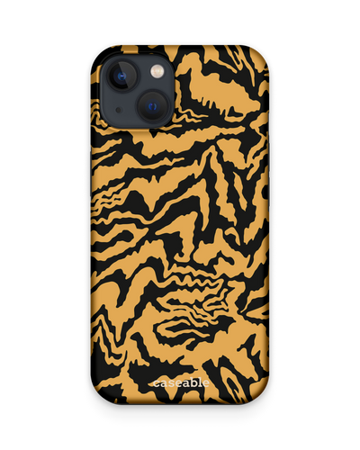 Warped Tiger Stripes Premium Handyhülle Apple iPhone 13