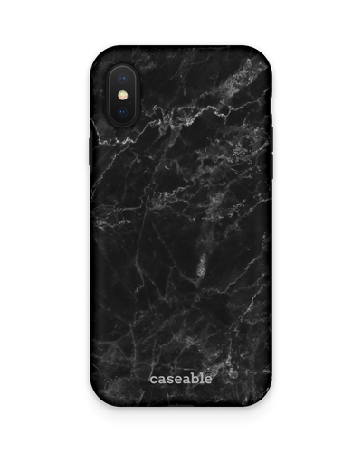 Midnight Marble Premium Handyhülle Apple iPhone X, Apple iPhone XS