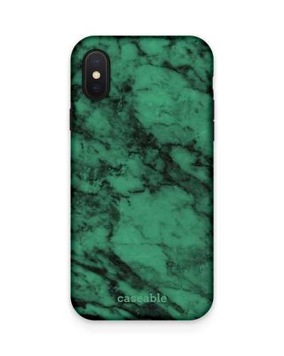 Green Marble Premium Handyhülle Apple iPhone X, Apple iPhone XS