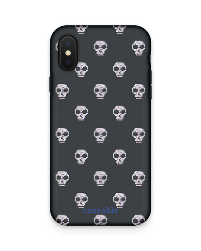 Digital Skulls Premium Handyhülle Apple iPhone X, Apple iPhone XS