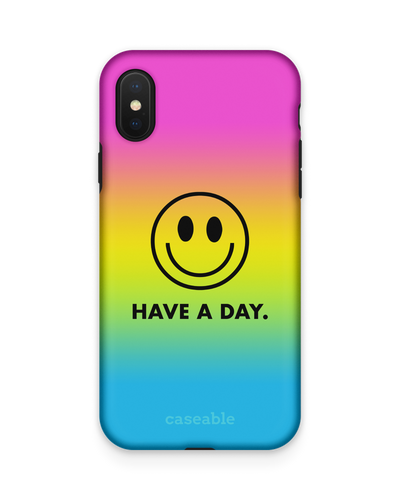 Have A Day Premium Handyhülle Apple iPhone X, Apple iPhone XS
