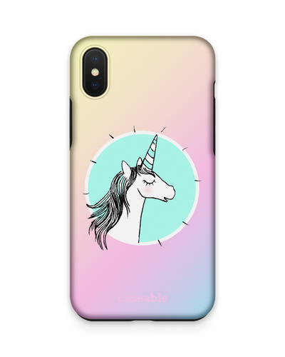 Happiness Unicorn Premium Handyhülle Apple iPhone XS Max