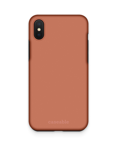 DUSTY CLAY Premium Handyhülle Apple iPhone XS Max