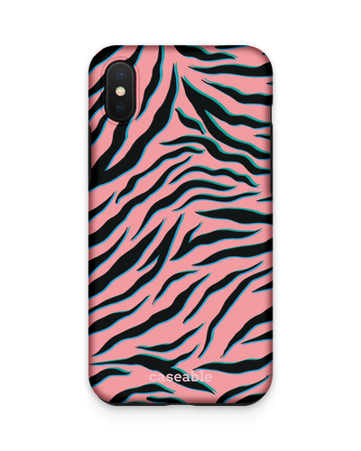 Pink Zebra Premium Handyhülle Apple iPhone XS Max