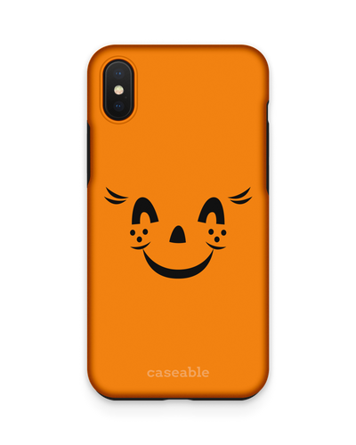 Pumpkin Smiles Premium Handyhülle Apple iPhone XS Max