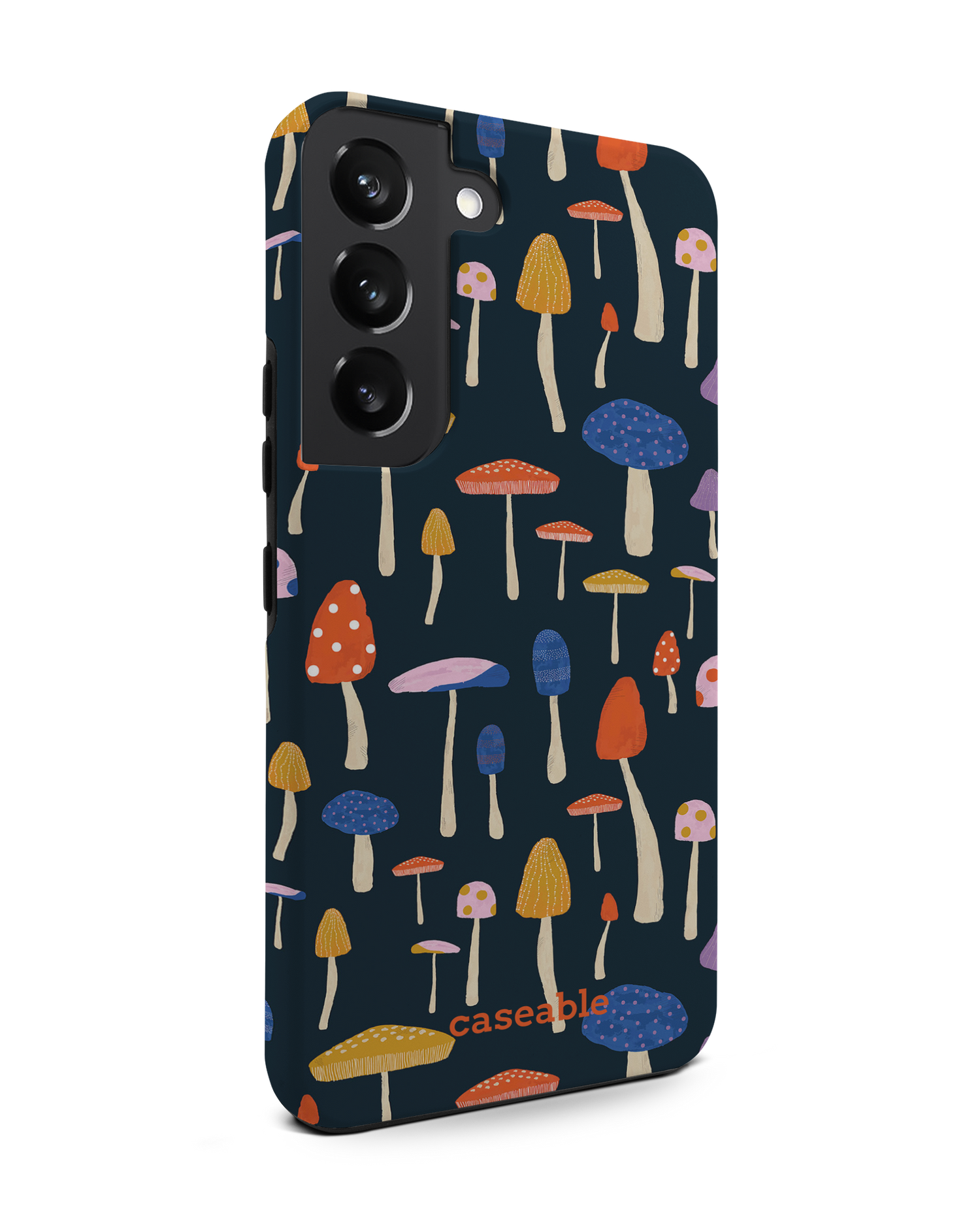 Mushroom Delights Premium Handyhülle Samsung Galaxy S22 5G: Seitenansicht links