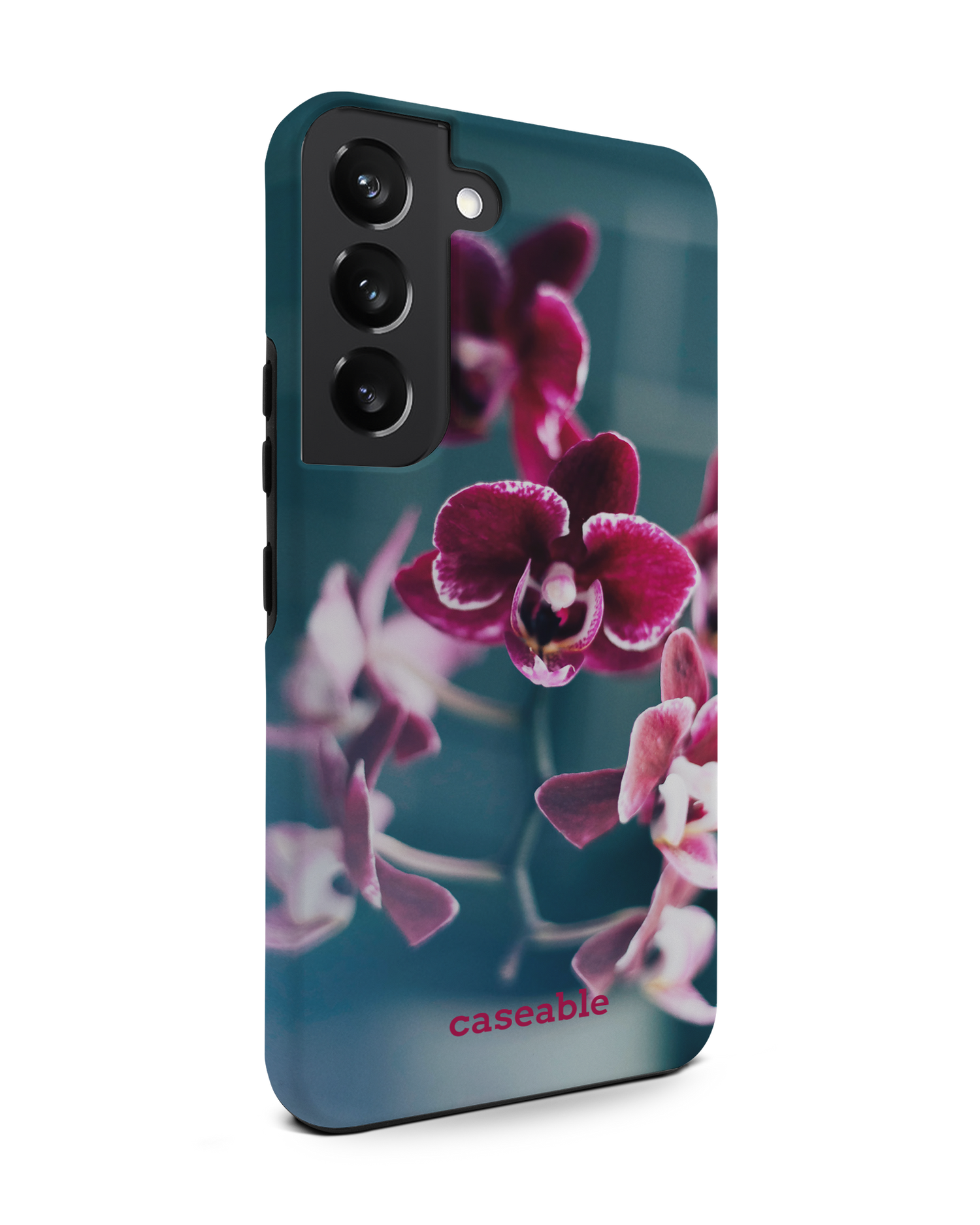 Orchid Premium Handyhülle Samsung Galaxy S22 5G: Seitenansicht links