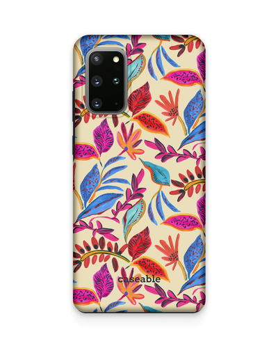 Painterly Spring Leaves Premium Handyhülle Samsung Galaxy S20 Plus