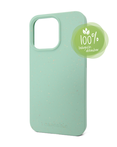 Hellgrüne Nachhaltige Handyhülle für Apple iPhone 13 Pro: 100% Biologisch Abbaubar