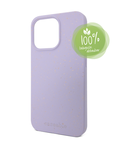 Lila Nachhaltige Handyhülle für Apple iPhone 13 Pro: 100% Biologisch Abbaubar