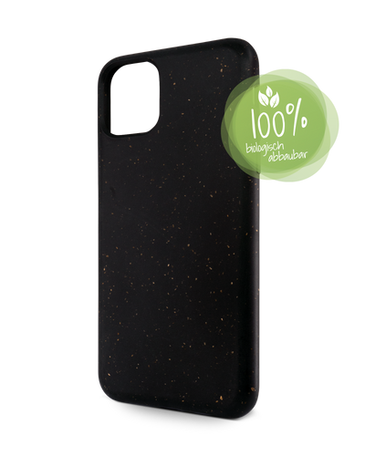 Schwarze Nachhaltige Handyhülle für Apple iPhone 11 Pro Max: 100% Biologisch Abbaubar