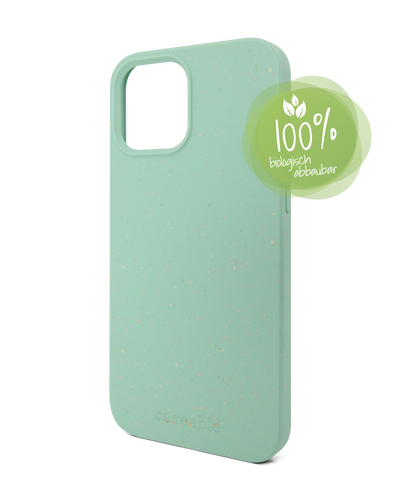 Hellgrüne Nachhaltige Handyhülle für Apple iPhone 12 Pro Max: 100% Biologisch Abbaubar