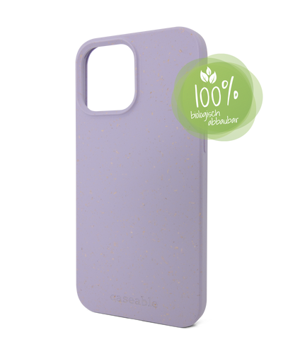 Lila Nachhaltige Handyhülle für Apple iPhone 12 Pro Max: 100% Biologisch Abbaubar