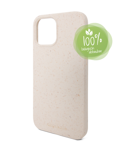 Weiße Nachhaltige Handyhülle für Apple iPhone 12 Pro Max: 100% Biologisch Abbaubar