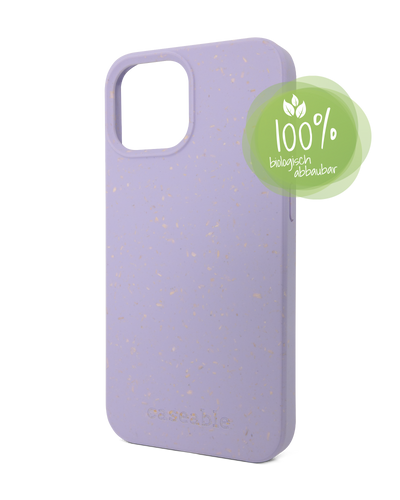 Lila Nachhaltige Handyhülle für Apple iPhone 13 mini: 100% Biologisch Abbaubar
