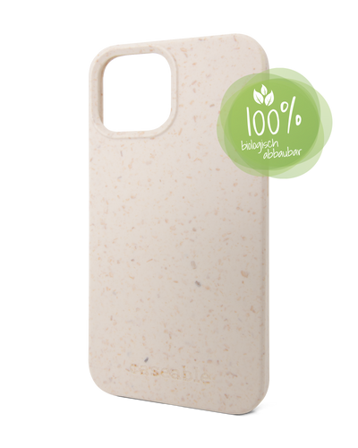 Weiße Nachhaltige Handyhülle für Apple iPhone 13 mini: 100% Biologisch Abbaubar