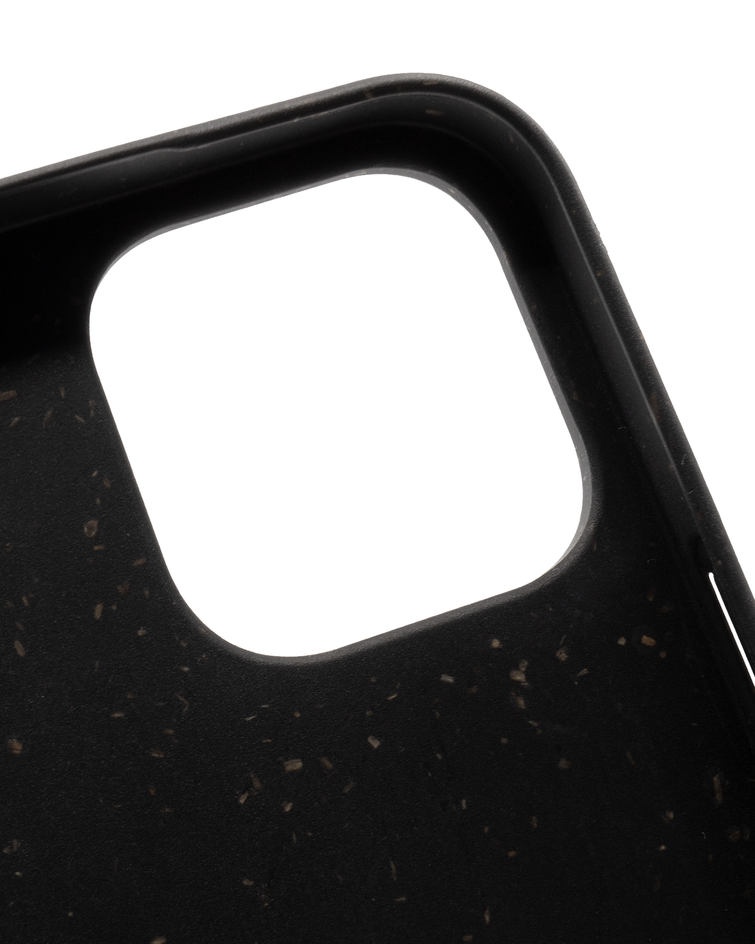 Schwarze Nachhaltige Handyhülle für Apple iPhone 13 Pro Max: Details Innen