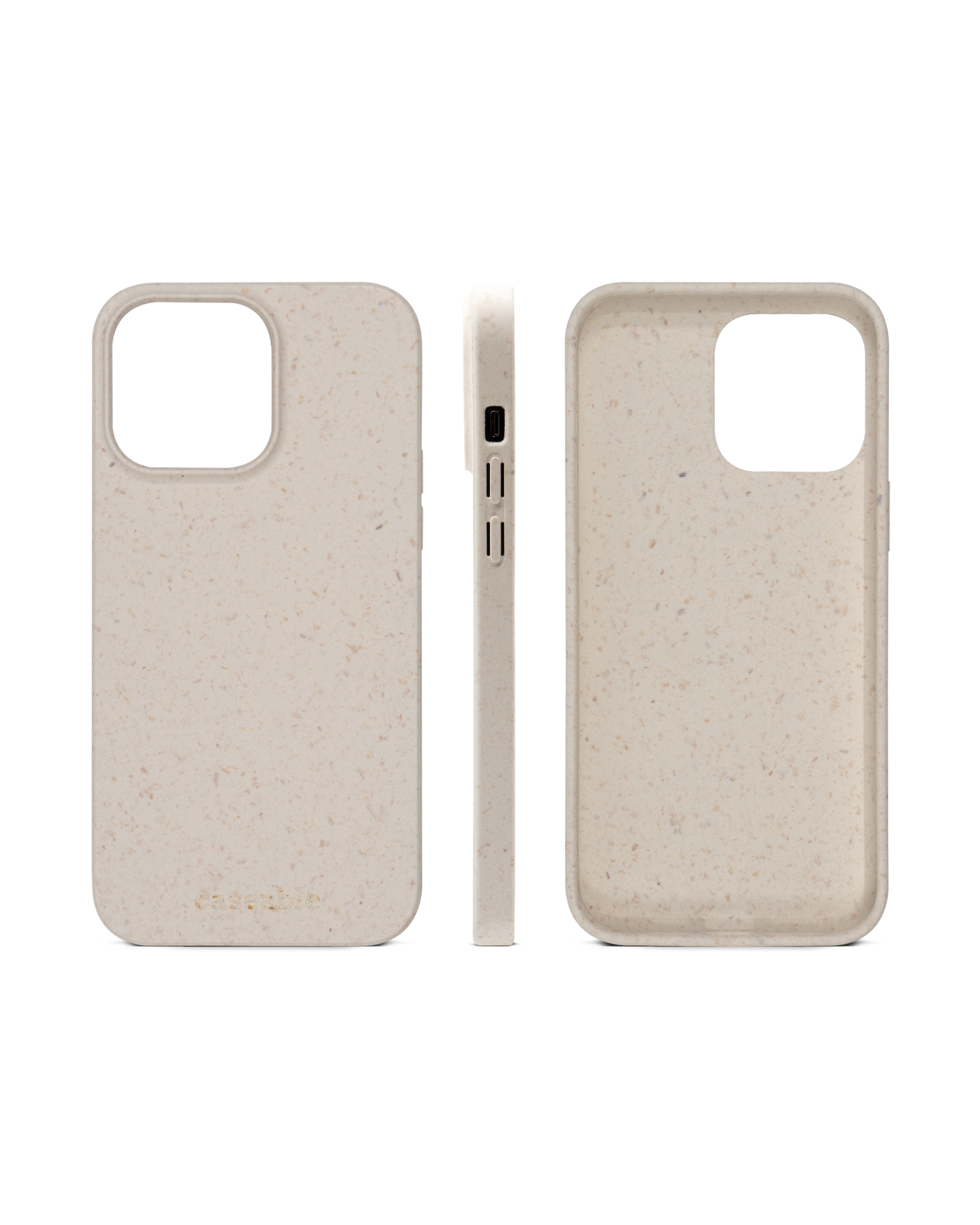 White Nachhaltige Handyhülle Apple iPhone 14 Pro Max